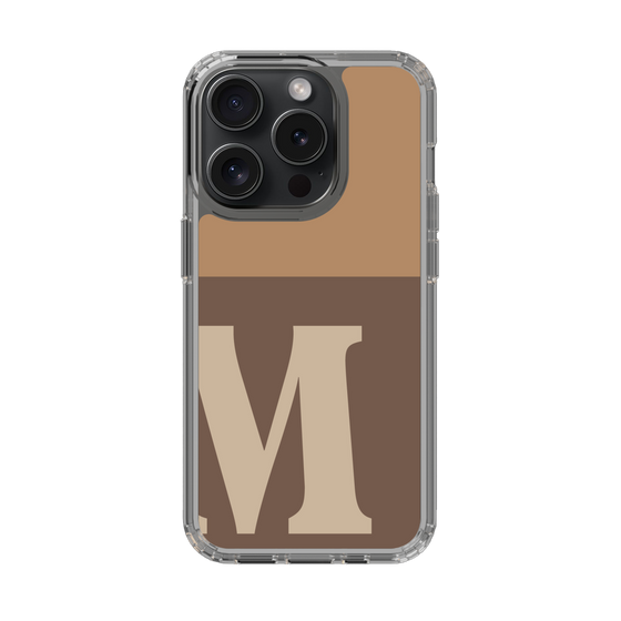 Slim Protection Case［ Original - initial two tone - M brown ］