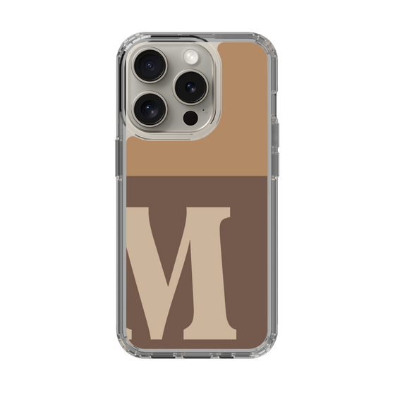 Slim Protection Case［ Original - initial two tone - M brown ］