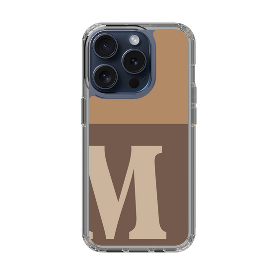 Slim Protection Case［ Original - initial two tone - M brown ］