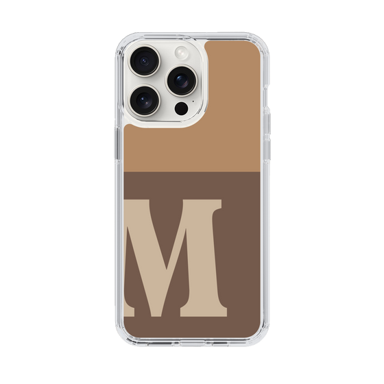 Slim Protection Case［ Original - initial two tone - M brown ］