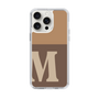 Slim Protection Case［ Original - initial two tone - M brown ］