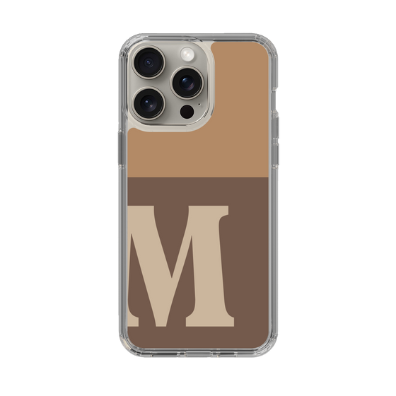 Slim Protection Case［ Original - initial two tone - M brown ］