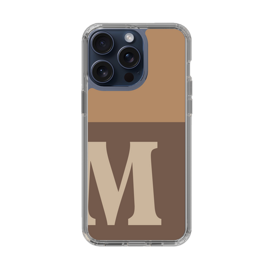 Slim Protection Case［ Original - initial two tone - M brown ］