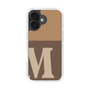 Slim Protection Case［ オリジナル - initial two tone - M brown ］