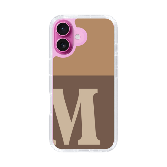 Slim Protection Case［ オリジナル - initial two tone - M brown ］