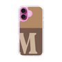 Slim Protection Case［ オリジナル - initial two tone - M brown ］