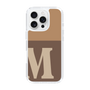 Slim Protection Case［ オリジナル - initial two tone - M brown ］