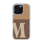 Slim Protection Case［ オリジナル - initial two tone - M brown ］