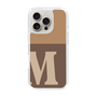 Slim Protection Case［ オリジナル - initial two tone - M brown ］
