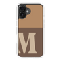 Slim Protection Case［ オリジナル - initial two tone - M brown ］