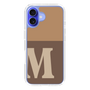 Slim Protection Case［ オリジナル - initial two tone - M brown ］