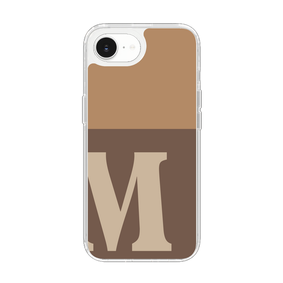 Slim Protection Case［ Original - initial two tone - M brown ］