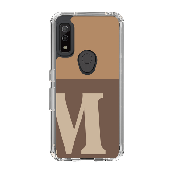 Slim Protection Case［ Original - initial two tone - M brown ］