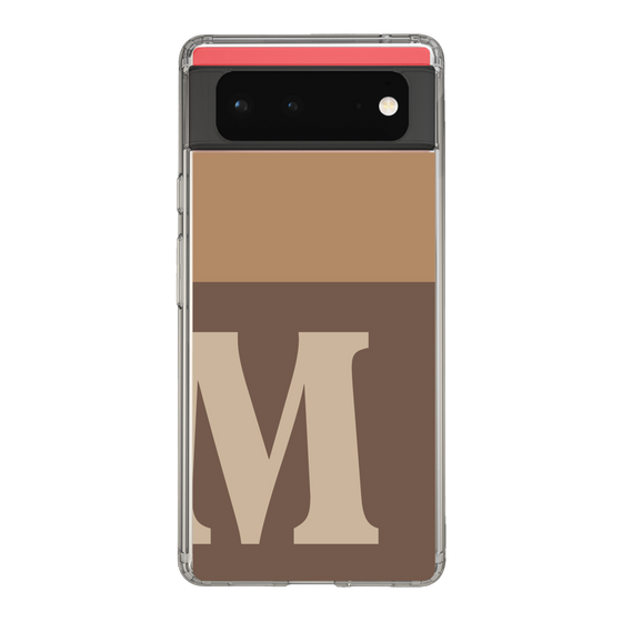Slim Protection Case［ Original - initial two tone - M brown ］