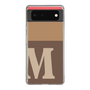 Slim Protection Case［ Original - initial two tone - M brown ］