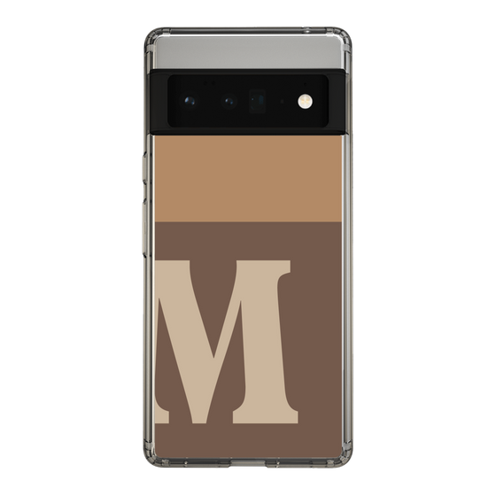 Slim Protection Case［ Original - initial two tone - M brown ］