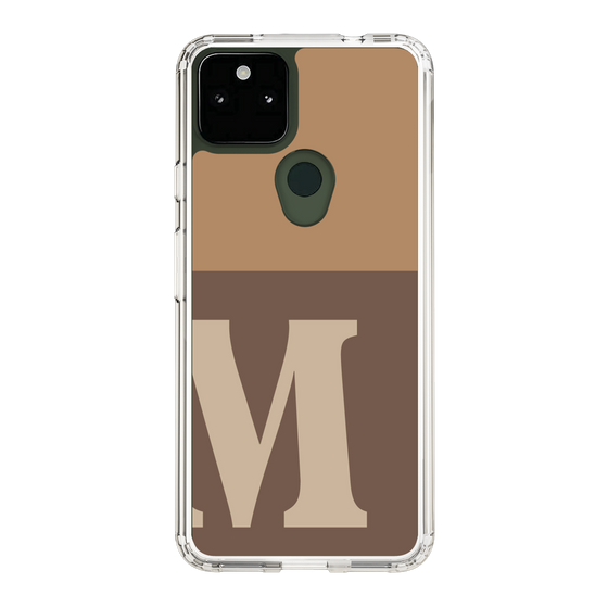 Slim Protection Case［ Original - initial two tone - M brown ］