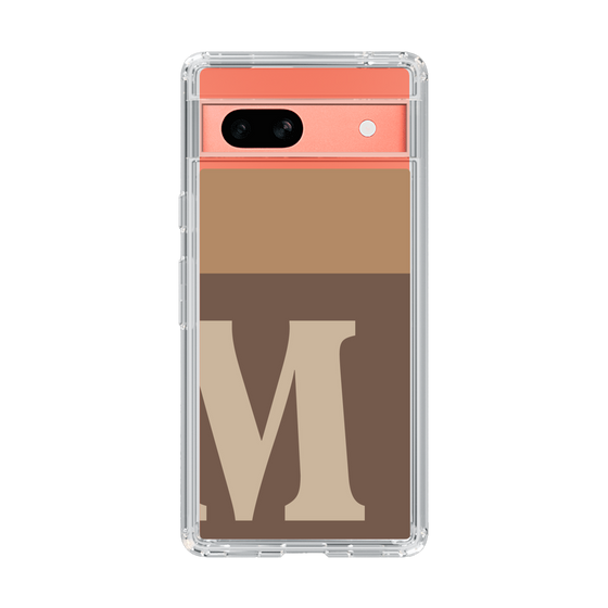 Slim Protection Case［ Original - initial two tone - M brown ］