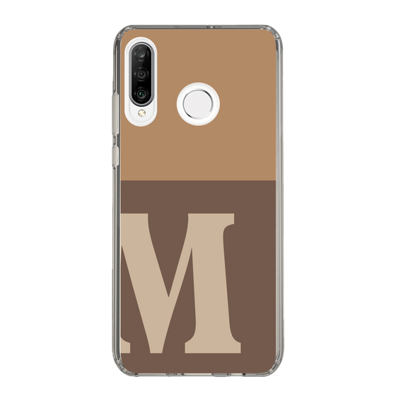 Slim Protection Case［ Original - initial two tone - M brown ］