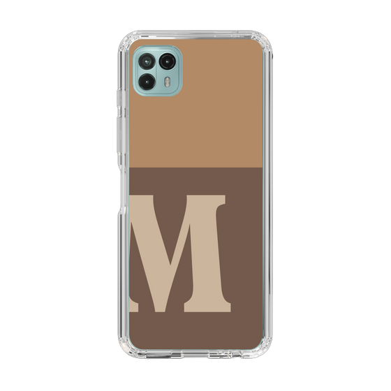 Slim Protection Case［ Original - initial two tone - M brown ］