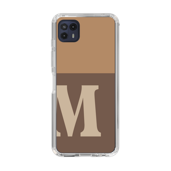 Slim Protection Case［ Original - initial two tone - M brown ］