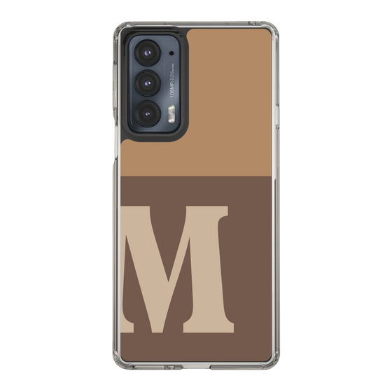 Slim Protection Case［ Original - initial two tone - M brown ］