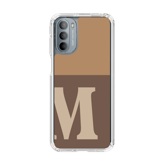 Slim Protection Case［ Original - initial two tone - M brown ］