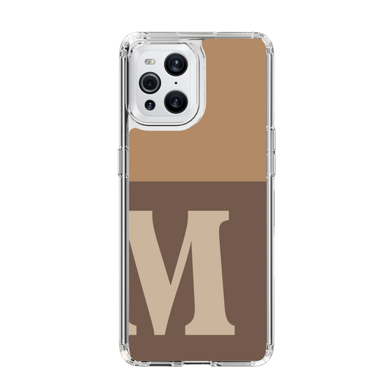 Slim Protection Case［ Original - initial two tone - M brown ］