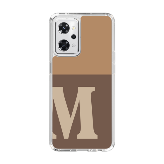 Slim Protection Case［ オリジナル - initial two tone - M brown ］