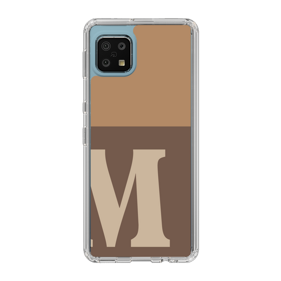 Slim Protection Case［ Original - initial two tone - M brown ］