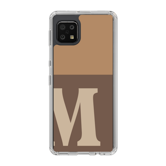 Slim Protection Case［ Original - initial two tone - M brown ］