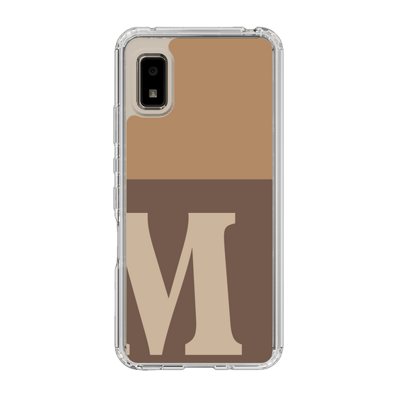 Slim Protection Case［ Original - initial two tone - M brown ］