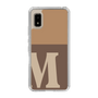 Slim Protection Case［ Original - initial two tone - M brown ］