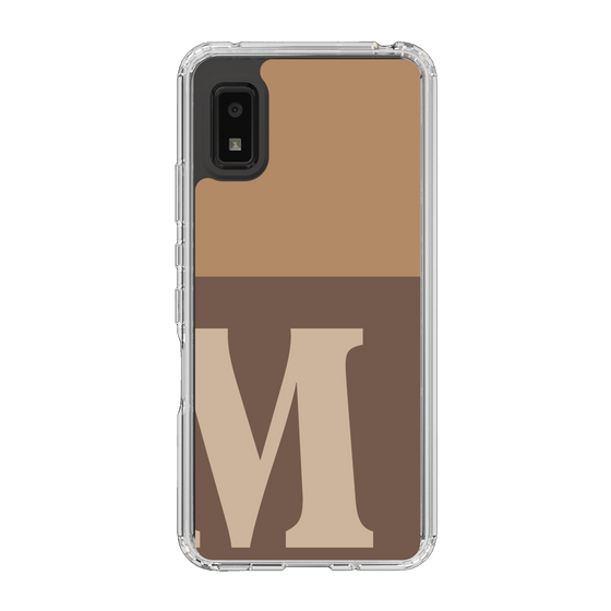 Slim Protection Case［ Original - initial two tone - M brown ］
