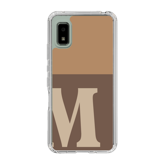 Slim Protection Case［ Original - initial two tone - M brown ］
