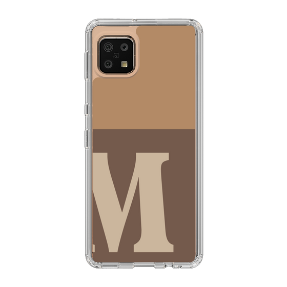 Slim Protection Case［ Original - initial two tone - M brown ］