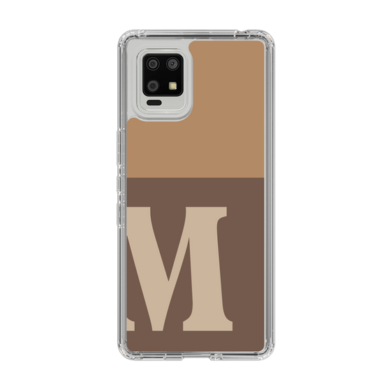 Slim Protection Case［ Original - initial two tone - M brown ］