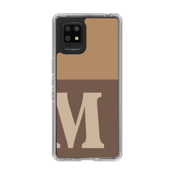 Slim Protection Case［ Original - initial two tone - M brown ］