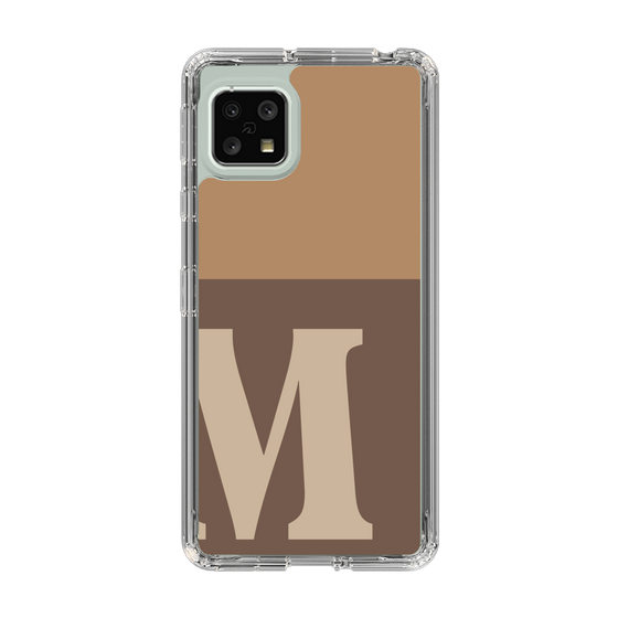 Slim Protection Case［ Original - initial two tone - M brown ］
