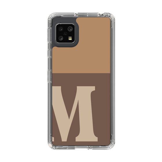 Slim Protection Case［ Original - initial two tone - M brown ］