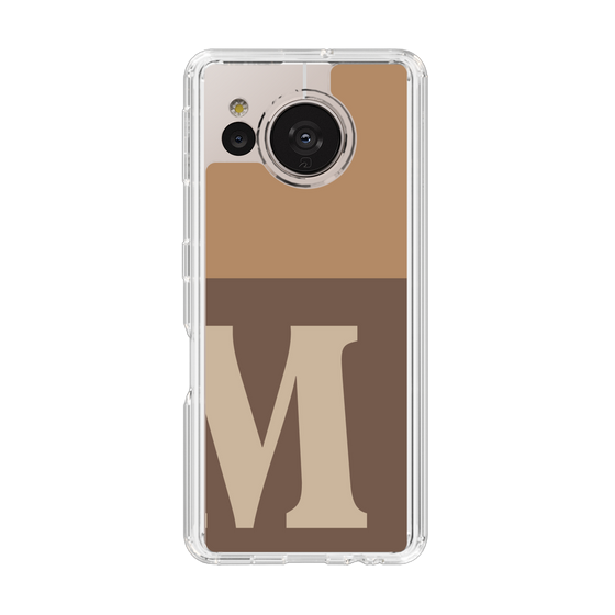 Slim Protection Case［ Original - initial two tone - M brown ］