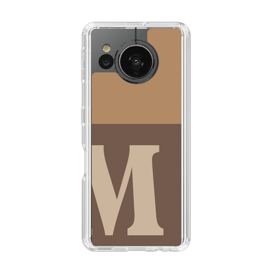 Slim Protection Case［ Original - initial two tone - M brown ］