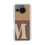 Slim Protection Case［ Original - initial two tone - M brown ］