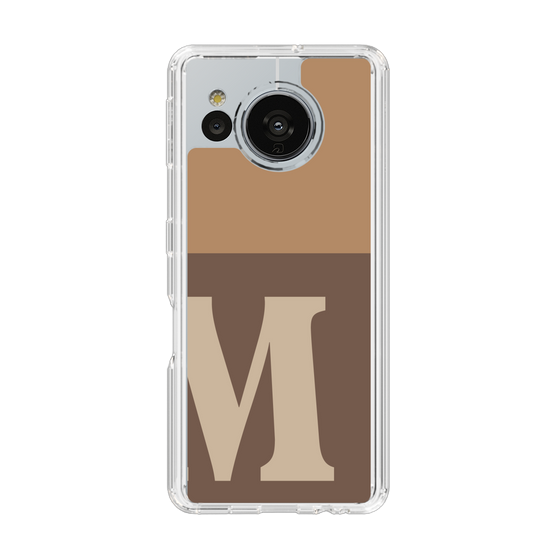 Slim Protection Case［ Original - initial two tone - M brown ］