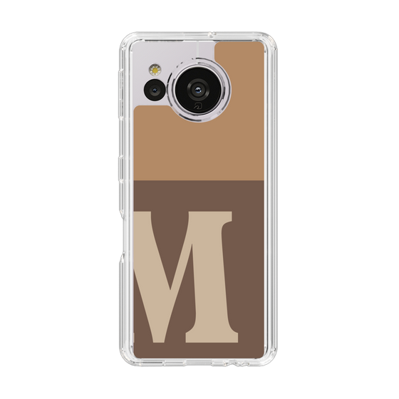 Slim Protection Case［ Original - initial two tone - M brown ］