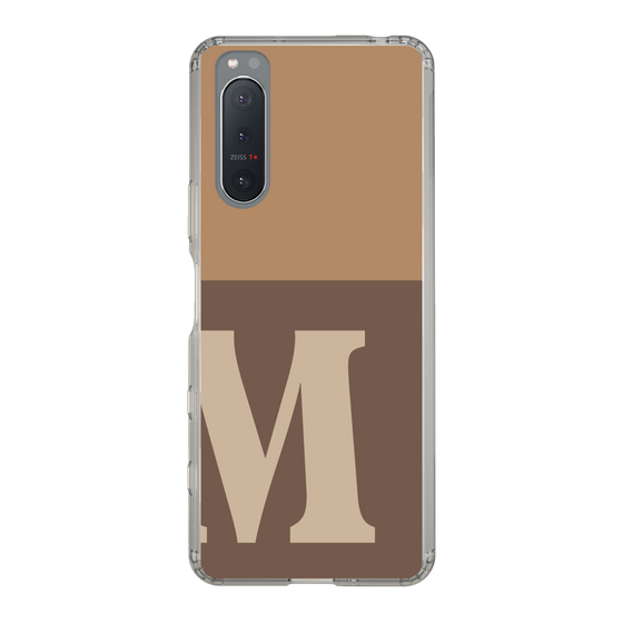 Slim Protection Case［ Original - initial two tone - M brown ］