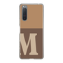 Slim Protection Case［ Original - initial two tone - M brown ］