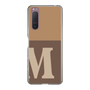 Slim Protection Case［ Original - initial two tone - M brown ］