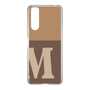 Slim Protection Case［ Original - initial two tone - M brown ］