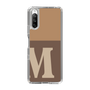 Slim Protection Case［ Original - initial two tone - M brown ］